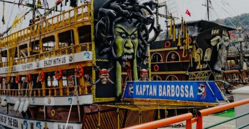 Alanya Pirate Party Cruise: Lunch & Soft Drinks Included - Key Points