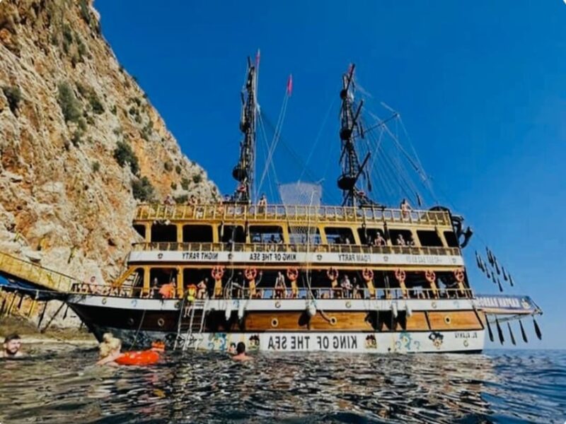 Alanya Pirate Party Cruise: Lunch & Soft Drinks Included - Exciting Activities for All Ages