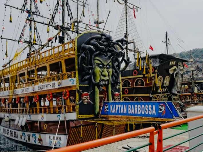 Alanya Pirate Party Cruise: Lunch & Soft Drinks Included - Picturesque Coastal Scenery and Stops