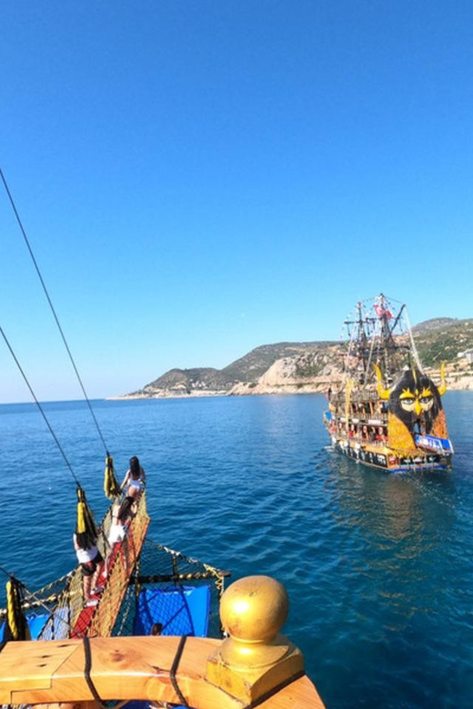 Alanya: Pirates Boat Trip With Lunch and Hotel Pickup - Key Points