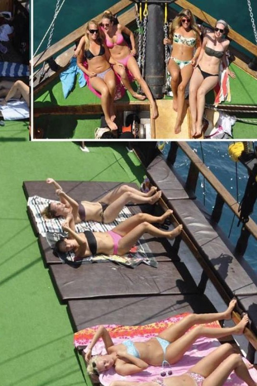 Alanya: Pirates of Alanya Boat Tour With Lunch and Drinks - Dining Experience