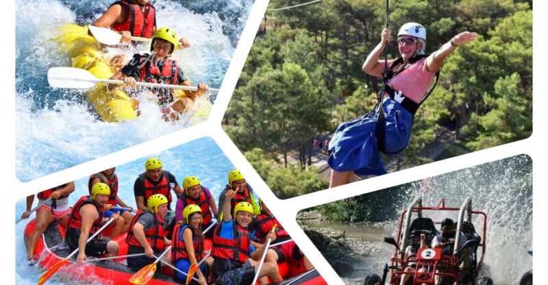 Alanya : Rafting, Quad/ Buggy & Zipline Adventure Combo Tour - Inclusions and Logistics