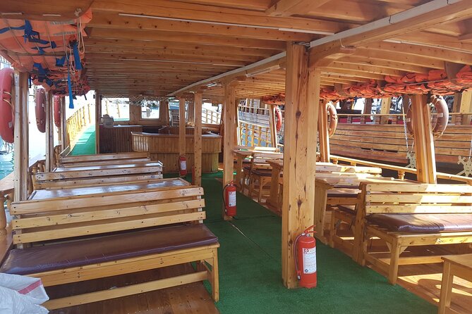Alanya Relaxing Boat Tour With Lunch, Soft Drinks & Transfer - Tour Highlights