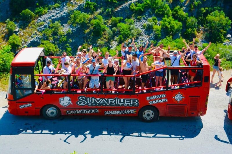 Alanya: Sapadere Canyon Safari & Dimçay River Combo Tour - Inclusions