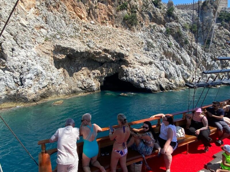 Alanya Sunset Boat Tour With Lunch and Soft Drinks - Inclusions and Exclusions