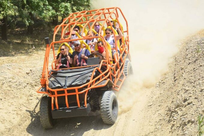 Alanya: Super Combo Quad, Buggy, Rafting & Zipline W/Lunch - Buffet Lunch Experience