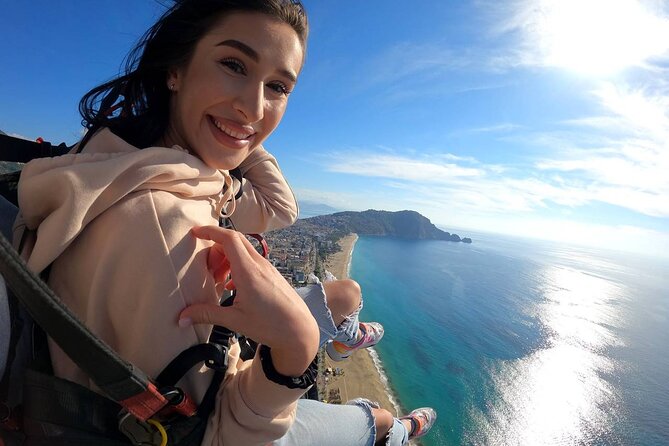 Alanya Tandem Paragliding Everyday W/ Free Hotel Transfer - Souvenir Photography Options