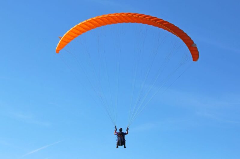 Alanya: Tandem Paragliding Experience Over Cleopatra Beach - Flight Details and Takeoff