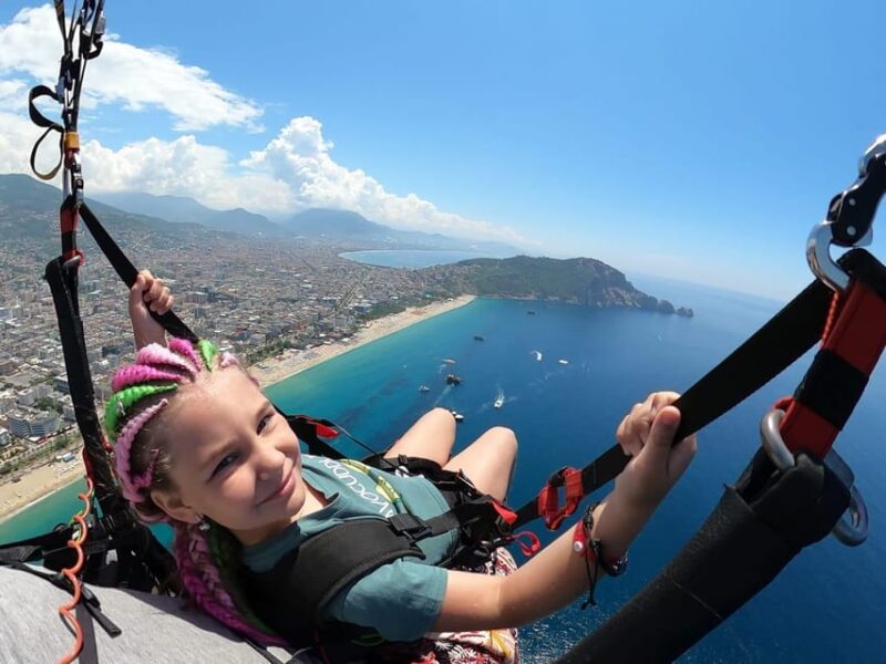 Alanya: Tandem Paragliding Flight to Cleopatra Beach - Photography Options