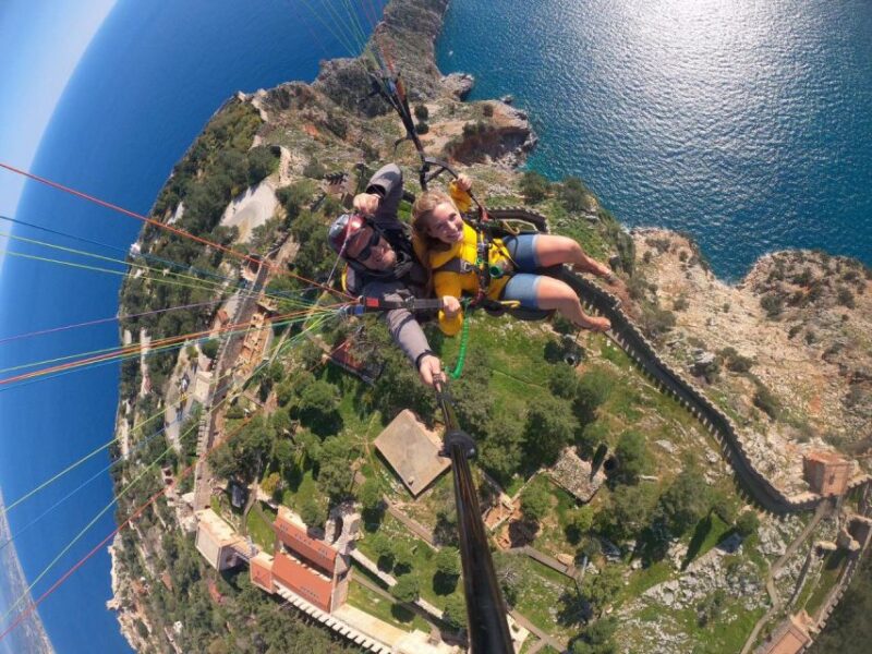 Alanya: Tandem Paragliding From 700M With Meeting or Pick up - Inclusions and Extras