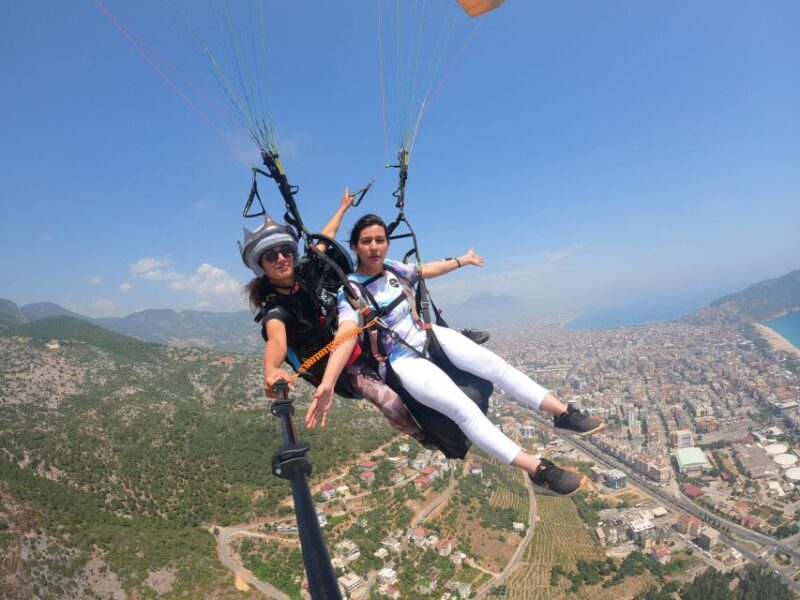 Alanya: Tandem Paragliding Over a Castle and the Sea - Whats Included in the Tour