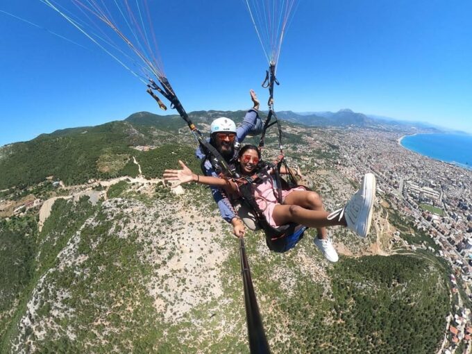 Alanya: Tandem Paragliding With Cleopatra Beach Landing - Flight Duration and Itinerary
