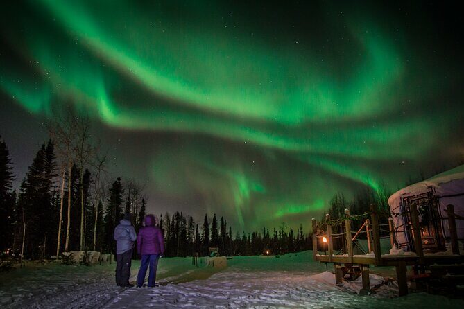 Alaskan Escape: Aurora Viewing & Dog Sledding Adventure Fairbanks - FAQ