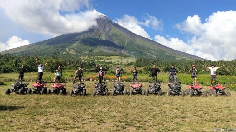 Albay Philippines: Mayon ATV Adventure With Private Shuttle - Whats Included
