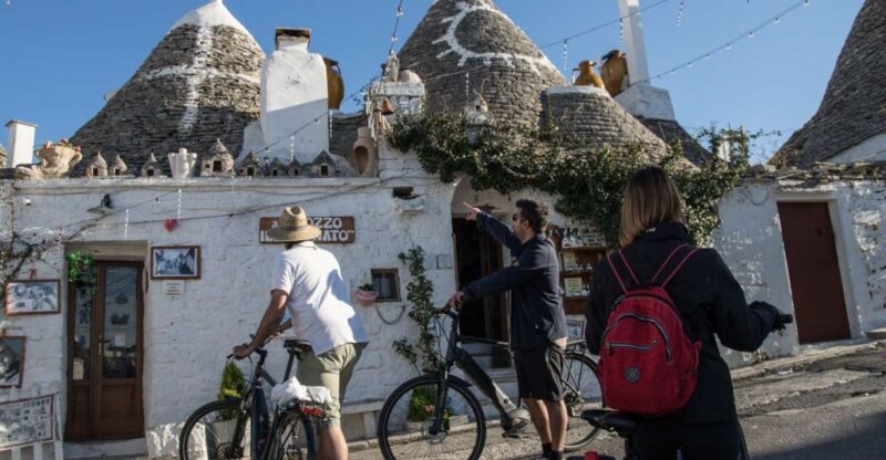 Alberobello E-Bike Tour, Trulli, Mill and Donkey Farm - Itinerary Details