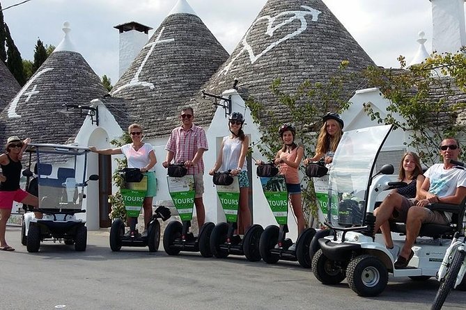 Alberobello Guided Tour by Segway, Mini Golf Cart, Rickshaw - Visit to a Trullo Church and Home