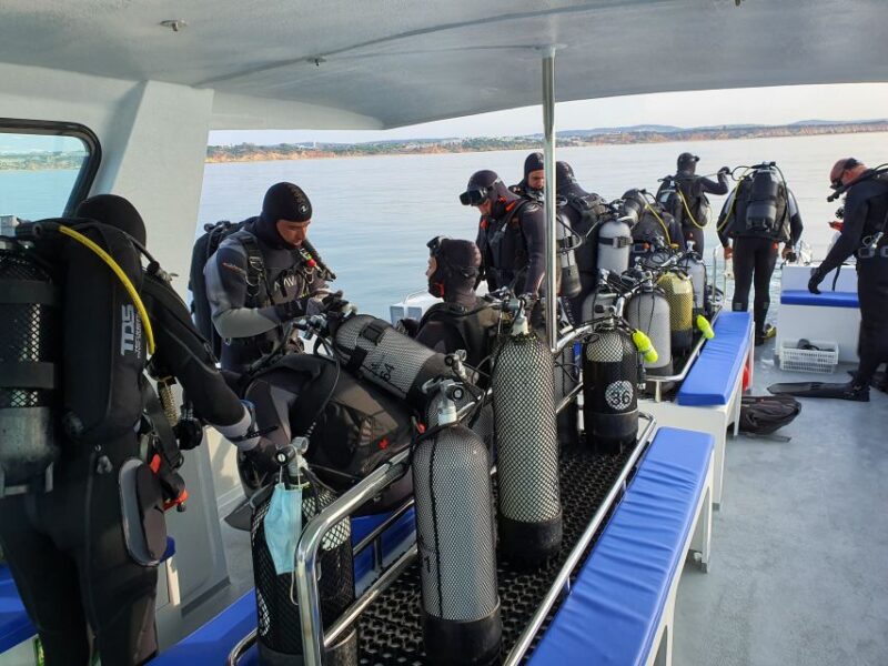 Albufeira: 2 DIVES TRIP (ONLY CERTIFIED DIVERS) - Dive Site Details