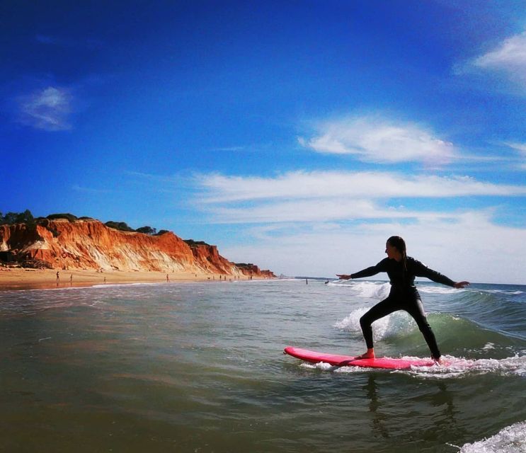 Albufeira: 2-Hour Falesia Beach Surf Lesson - Lesson Details