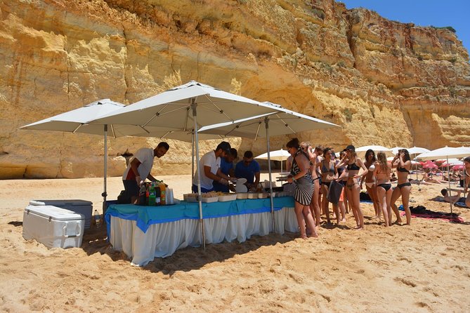 Albufeira Beach BBQ With Caves and Coastline Cruise - Tour Duration and Schedule