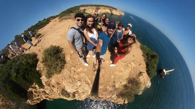 Albufeira: Benagil Cave, Algar Seco & Marinha Adventure Walk - Key Points