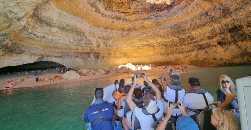 Albufeira: Benagil Cave and Dolphin Sightseeing Boat Cruise - Experience and Tour Guide