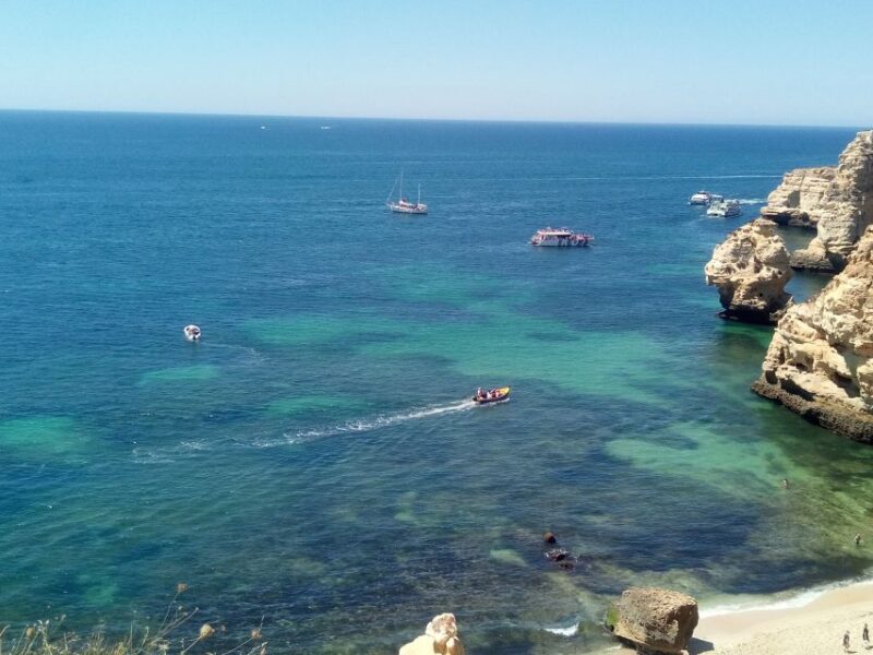 Albufeira: Benagil Caves & Senhora Da Rocha Tour by Tuk Tuk - Exploring Benagil Caves
