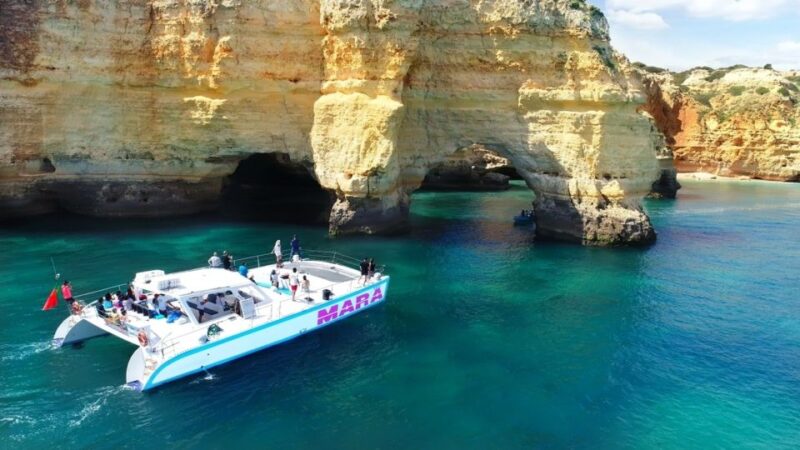 Albufeira: Catamaran Cruise With BBQ & Open Bar on the Beach - Highlights of the Cruise