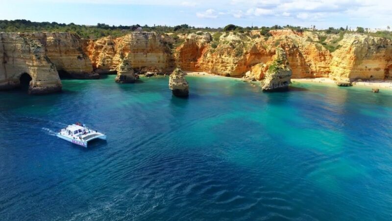 Albufeira: Catamaran Cruise With BBQ & Open Bar on the Beach - Highlights of the Cruise