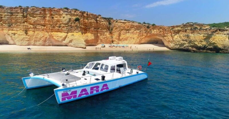Albufeira: Catamaran Cruise With BBQ & Open Bar on the Beach - Included in the Package