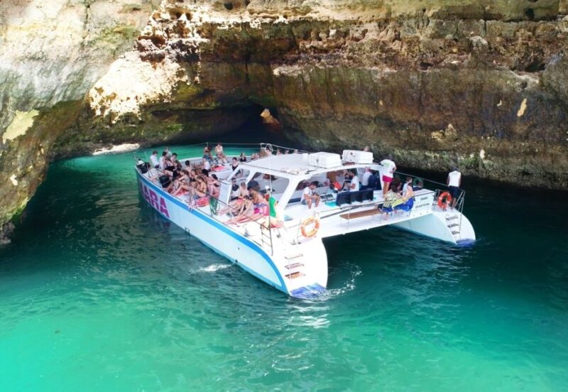 Albufeira: Catamaran Cruise With BBQ & Open Bar on the Beach - What to Expect on the Day