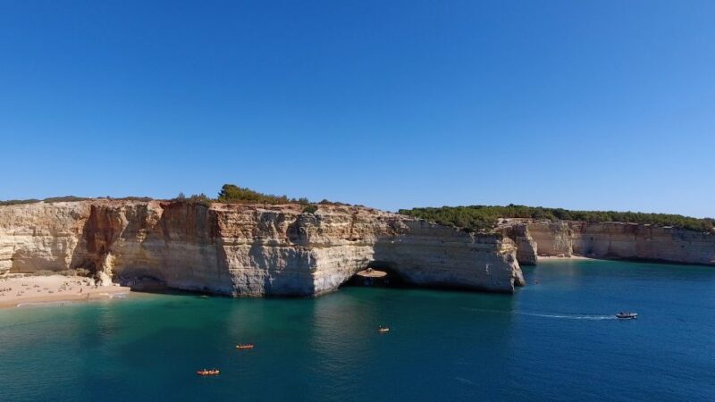 Albufeira: Coastline and Benagil Caves Tour by Catamaran - Inclusions and Amenities