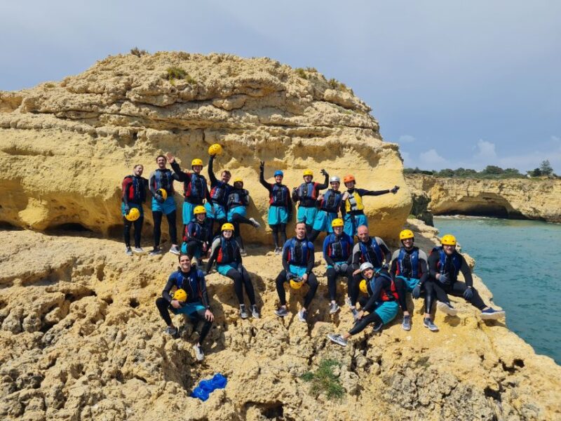 Albufeira: Guided Coasteering Tour With Cliff Jumping - Guided Coasteering Tour Details
