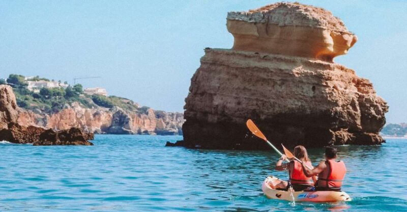 Albufeira: Kayak Tour of Hidden Caves and Secret Beaches - Itinerary