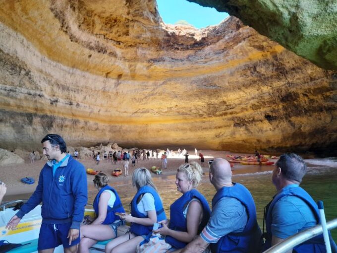 Albufeira: Silves Castle, Marinha Beach, and Benagil - Sailing to Benagil Cave