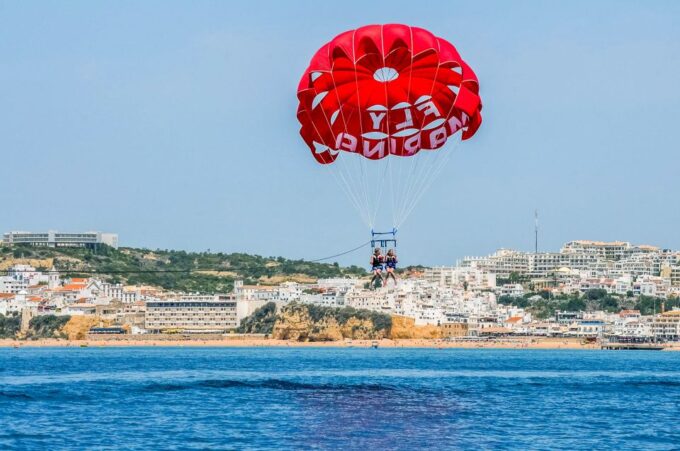 Albufeira: Single, Double or Triple Parasailing Tour - Parasailing Experience Options