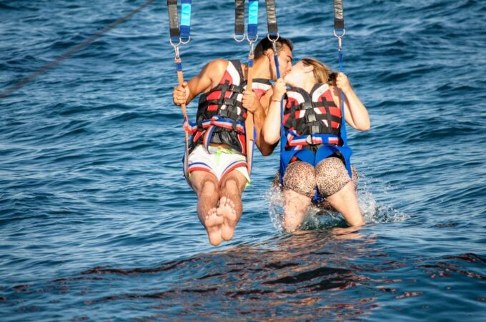 Albufeira: Single, Double or Triple Parasailing Tour - Algarve Coastline Views