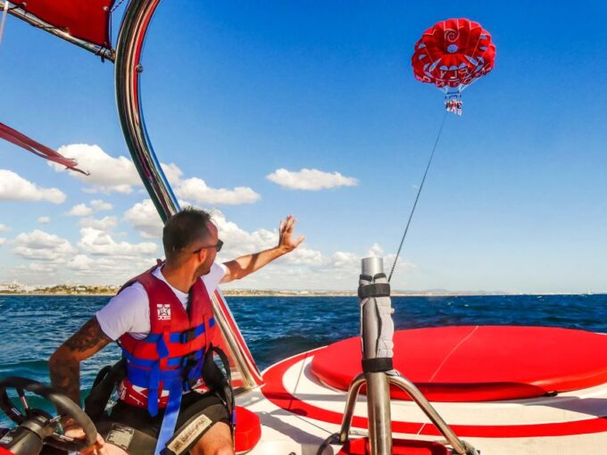 Albufeira: Single, Double or Triple Parasailing Tour - Parasailing Experience Options