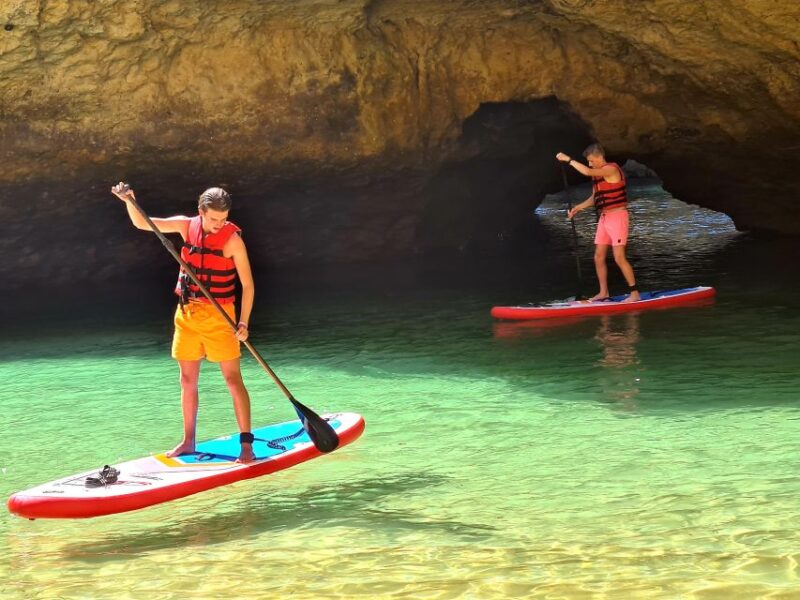 Albufeira: Stand Up Paddle Lesson and Coastal Tour - Booking and Cancellation Policy