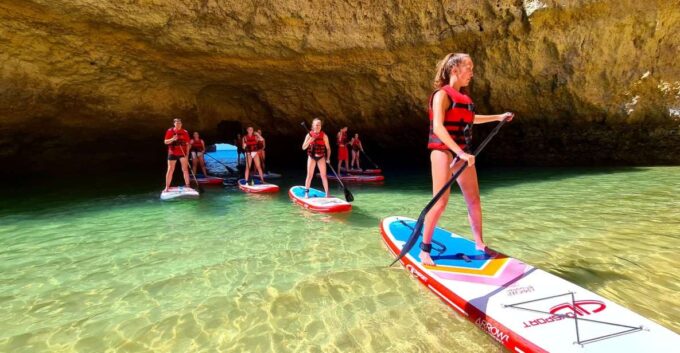 Albufeira: Stand Up Paddle Lesson and Coastal Tour - Coastal Exploration