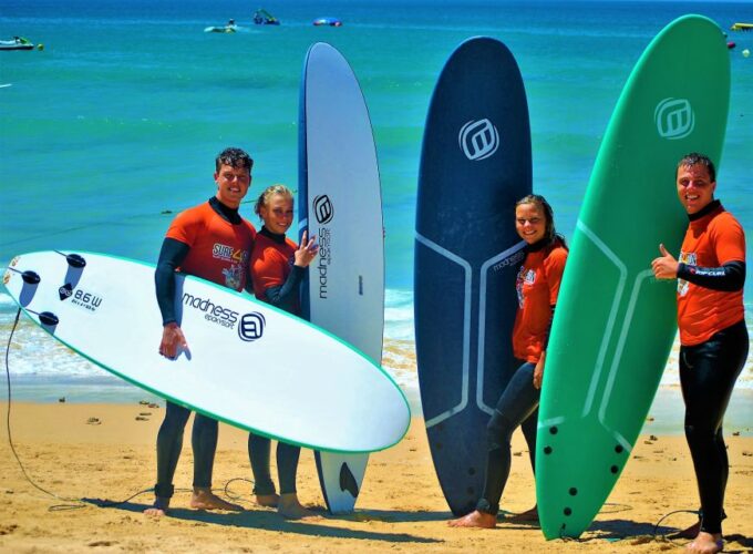 Albufeira: Surfing Lesson at Galé Beach - Meeting Point