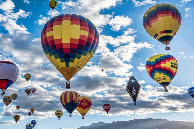 Albuquerque Hot Air Balloon Ride at Sunrise - Hot Air Balloon Inflation