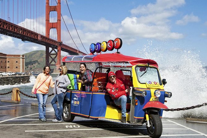 Alcatraz + Lucky Tuk Tuk Private San Francisco City Tour Combo - Taking in the Haight-Ashbury Counterculture