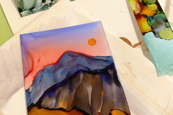 Alcohol Ink Landscape Art Class in Estes Park - Location and Meeting Point