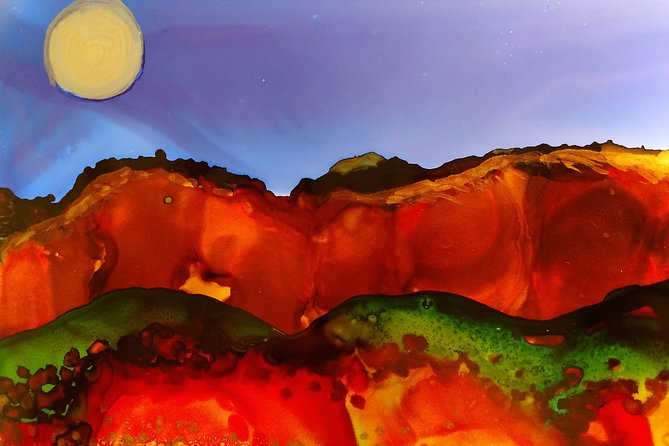 Alcohol Ink Landscape Art Class in Estes Park - Additional Information