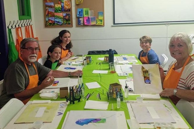 Alcohol Ink Landscape Art Class in Estes Park - Positive Reviews