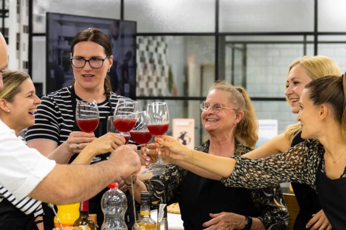 Alcudia: Authentic Paella and Sangria Workshop - Sangria Preparation