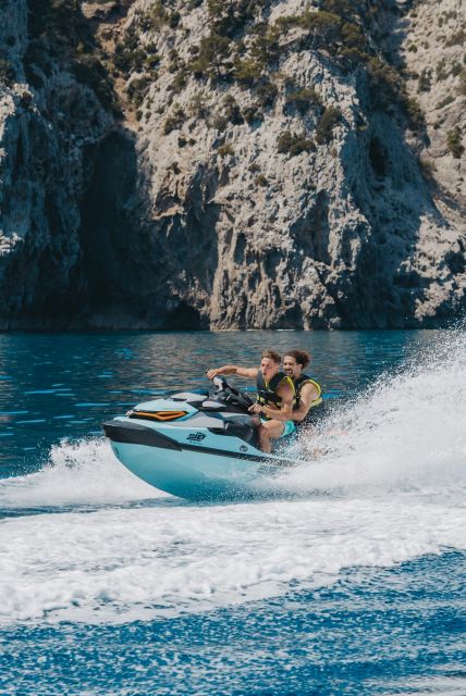 Alcudia: Jetski Tour Coll Baix Beach & Caves (Free Photos) - Key Points
