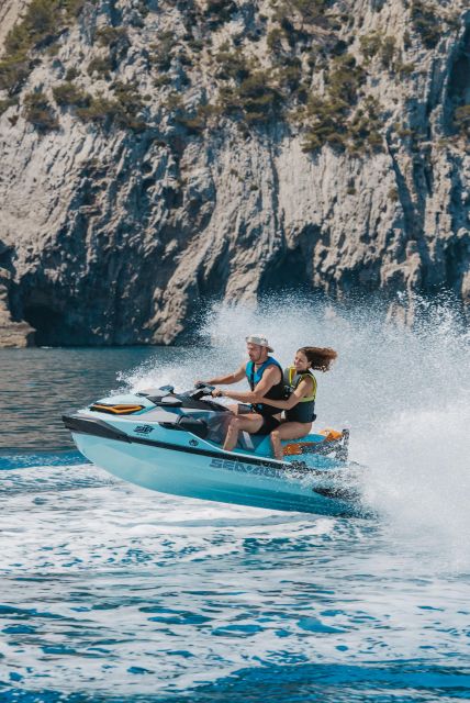 Alcudia: Jetski Tour Coll Baix Beach & Caves (Free Photos) - Highlights