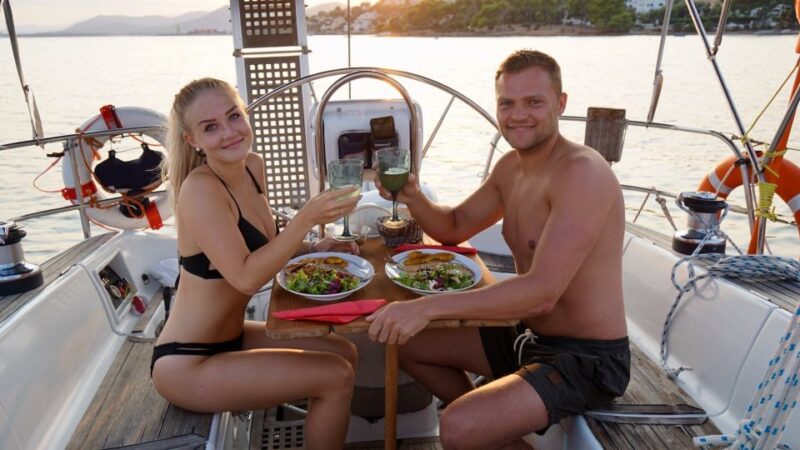 Alcudia: Romantic Sailing Trip With Diner for 2 - Activity Description