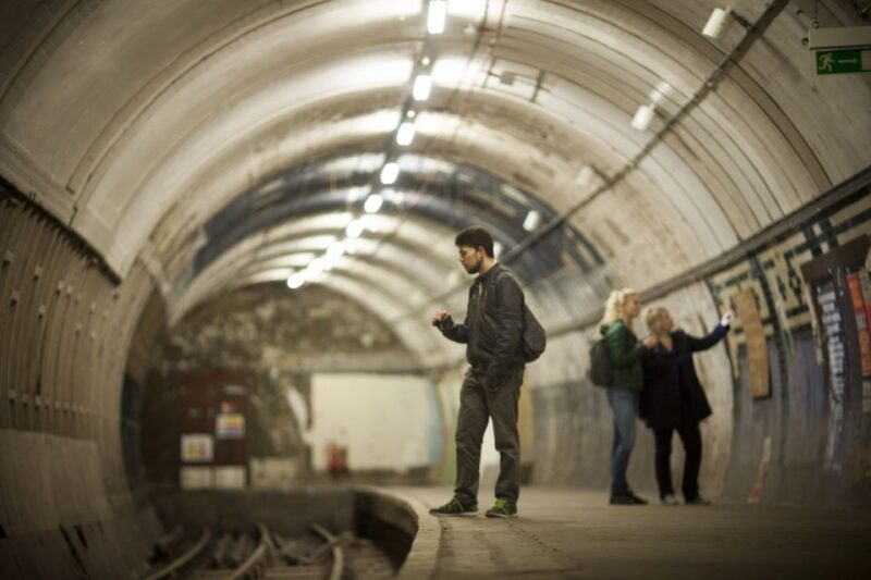 Aldwych: Hidden Tube Station Guided Tour - During the Tour